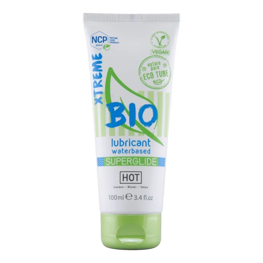 HOT Bio Lubricant Water-Based Xtreme – Ekologiskt & Veganskt Intimgel 100 ml