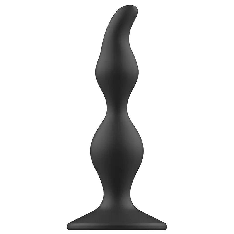 Addicted Toys - Analträningsplugg 12 cm | Kroppssäkert Silikon | Svart