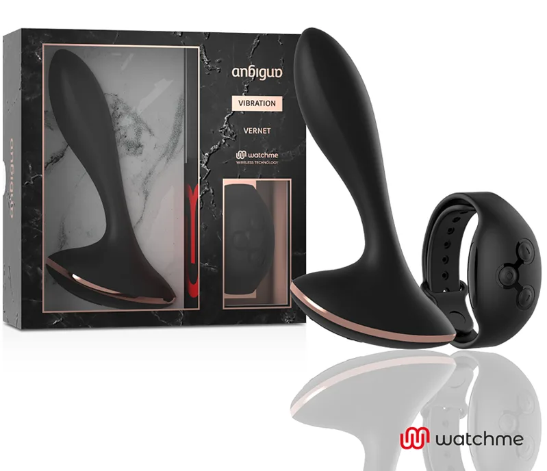 Anbiguo - WatchMe Remote Control Vibrating Anal Plug by Vernet