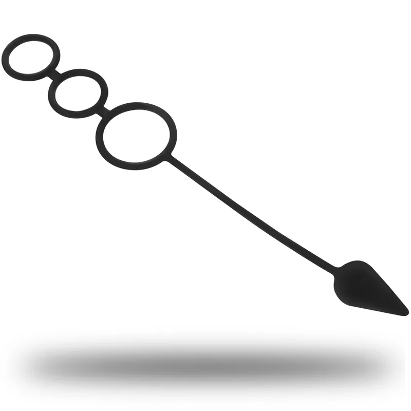 Ohmama Fetish - Silicone Dual Penis Ring with Anal Plug