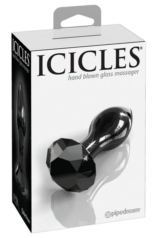 Icicles No. 78 Handgjord Glasanalplugg