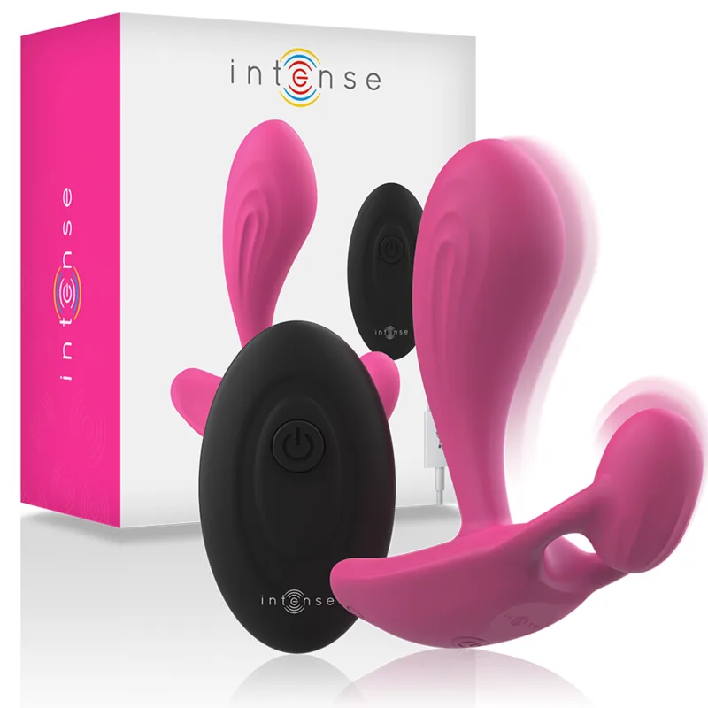 Intense Shelly Analplug med Fjärrkontroll – Rosa
