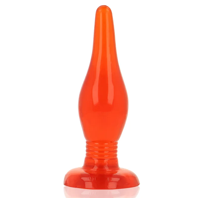 Baile - Red Soft-Touch Anal Plug | Tapered Training Plug 14.2 cm