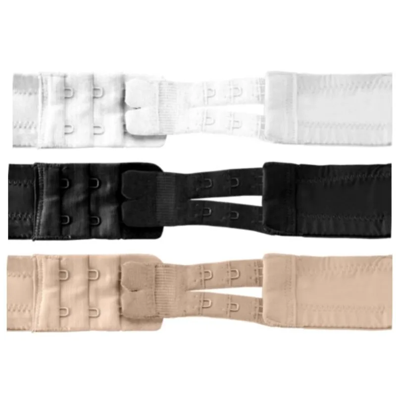 Bye-Bra Flexible Contour BH-Förlängare – 2-Hakar | Förpackning med 3
