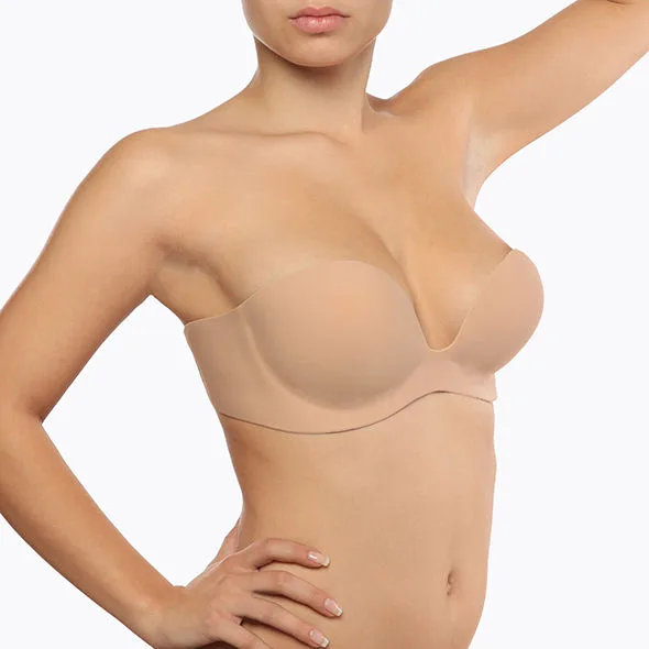 Bye-Bra Gala Adhesive Strapless Bra – Cup Size A, Beige