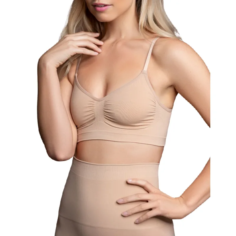 Bye-bra - Medium Control Seamless BH | Beige | Storlek L