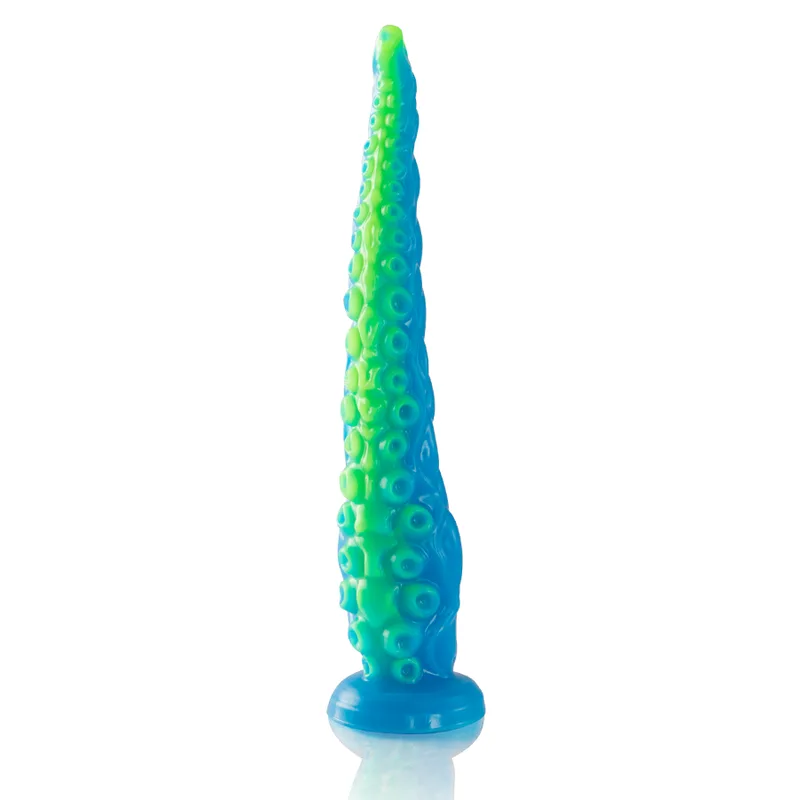 Epic Cybersilicock - Scylla Fluorescent Tentacle Silicone Dildo | Large