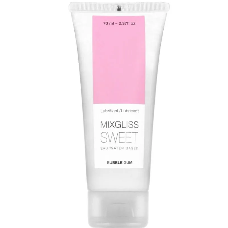 Mixgliss Vattenbaserat Glidmedel – Bubblegum-smak 70ml